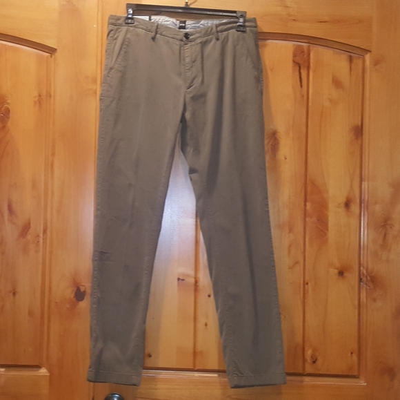Hugo Boss 34R Khaki Chino Slim Fit Stretch - Picture 6 of 6